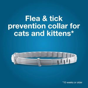 Cat Vet-Recommended Flea & Tick Treatment & Prevention Collar for Cats, 8 Months Protection | 2-Pack