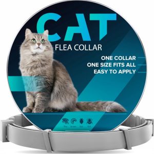 Flea and Tick Prevention for Cats – Adjustable – One Size Fits All